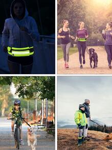 bộ dây xích & túi chạy ngoài trời cho thú cưng - màu xanh lá - Xem 5