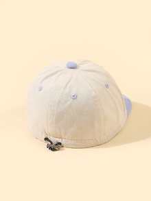 嬰兒卡通刺繡棒球帽