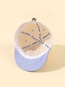 嬰兒卡通刺繡棒球帽