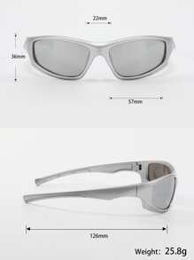 男士護目鏡 - 灰色 - 查看 3