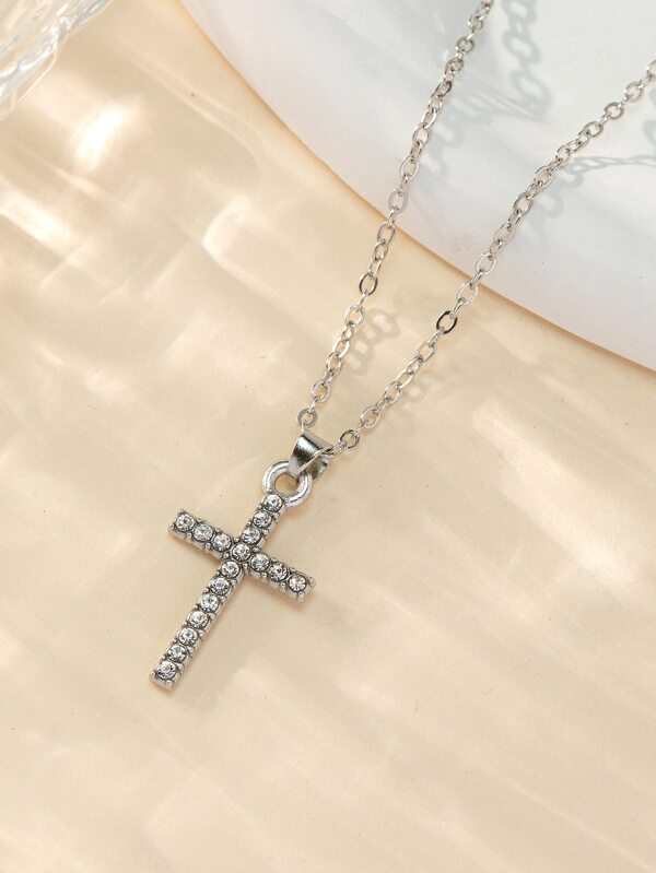 Cross Charm Necklace SHEIN USA