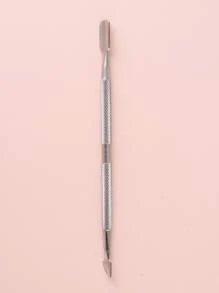FULL BEAUTY 1pc Nail Dead Skin Pusher - Silver - View 3