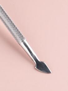 FULL BEAUTY 1pc Nail Dead Skin Pusher - Silver - View 4