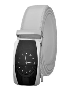 Chi tiết đồng hồ nam Khóa tự động Thắt lưng thông thường cho cuộc sống hàng ngày - trắng - Xem 2