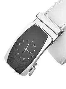 Chi tiết đồng hồ nam Khóa tự động Thắt lưng thông thường cho cuộc sống hàng ngày - trắng - Xem 5