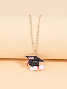 Vòng cổ quyến rũ mũ tốt nghiệp - Vàng - Xem 4
