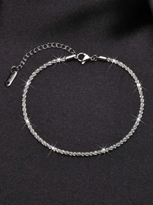 極簡手鏈 - 銀色 - 查看 1