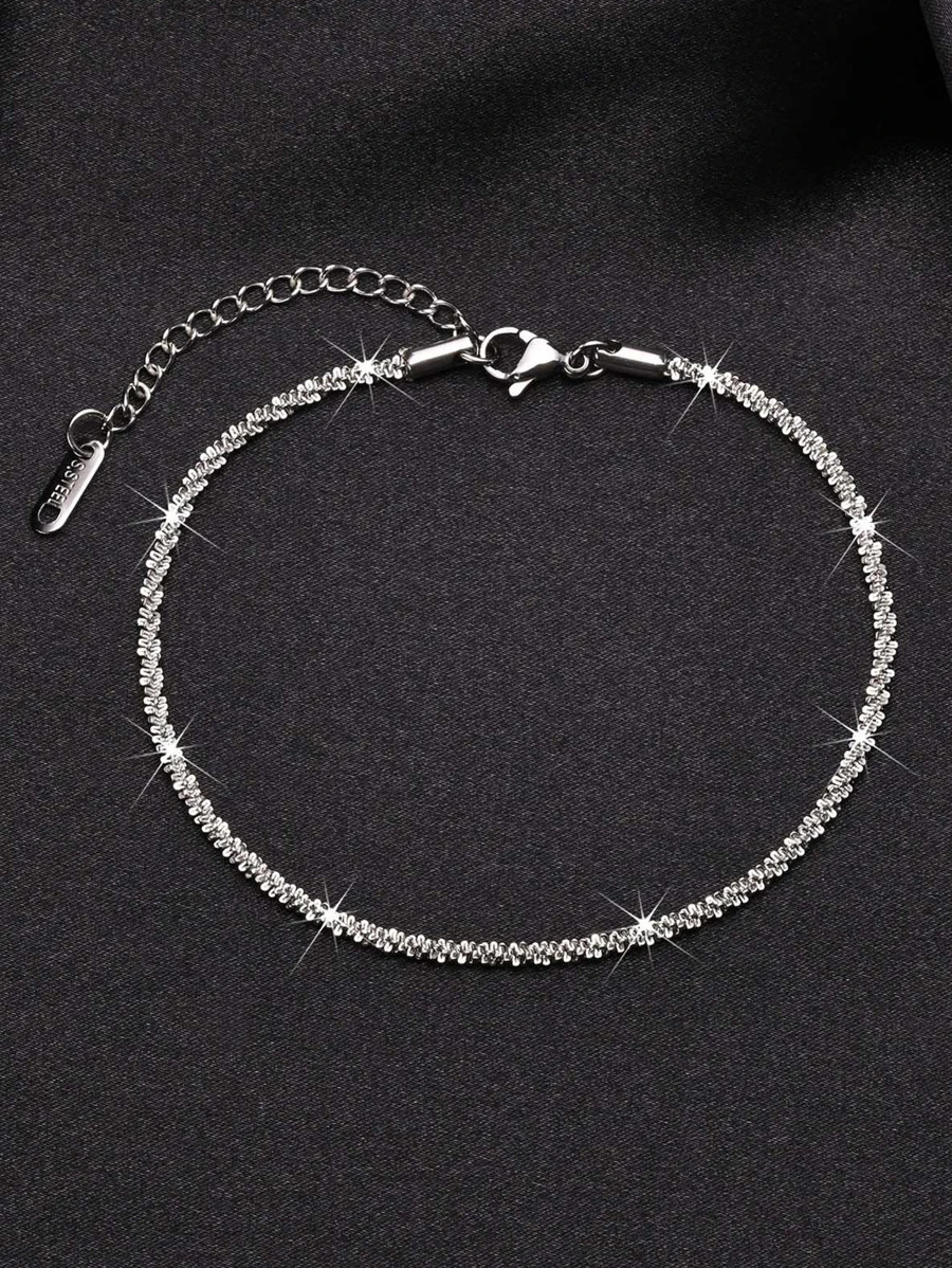 極簡手鏈 - 銀色 - 查看 1