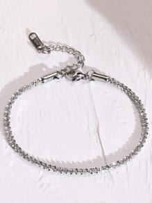 極簡手鏈 - 銀色 - 查看 5