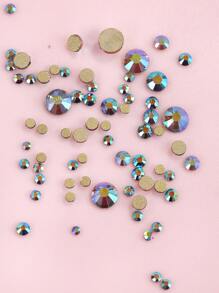 1 件装混合水钻美甲装饰 - 彩色 - 查看 2