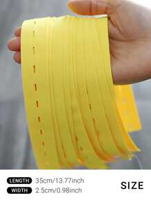 1pc Polyester Storage Elastic Band, Minimalist Clothes Organizer Tie For Home - Grey - View 2