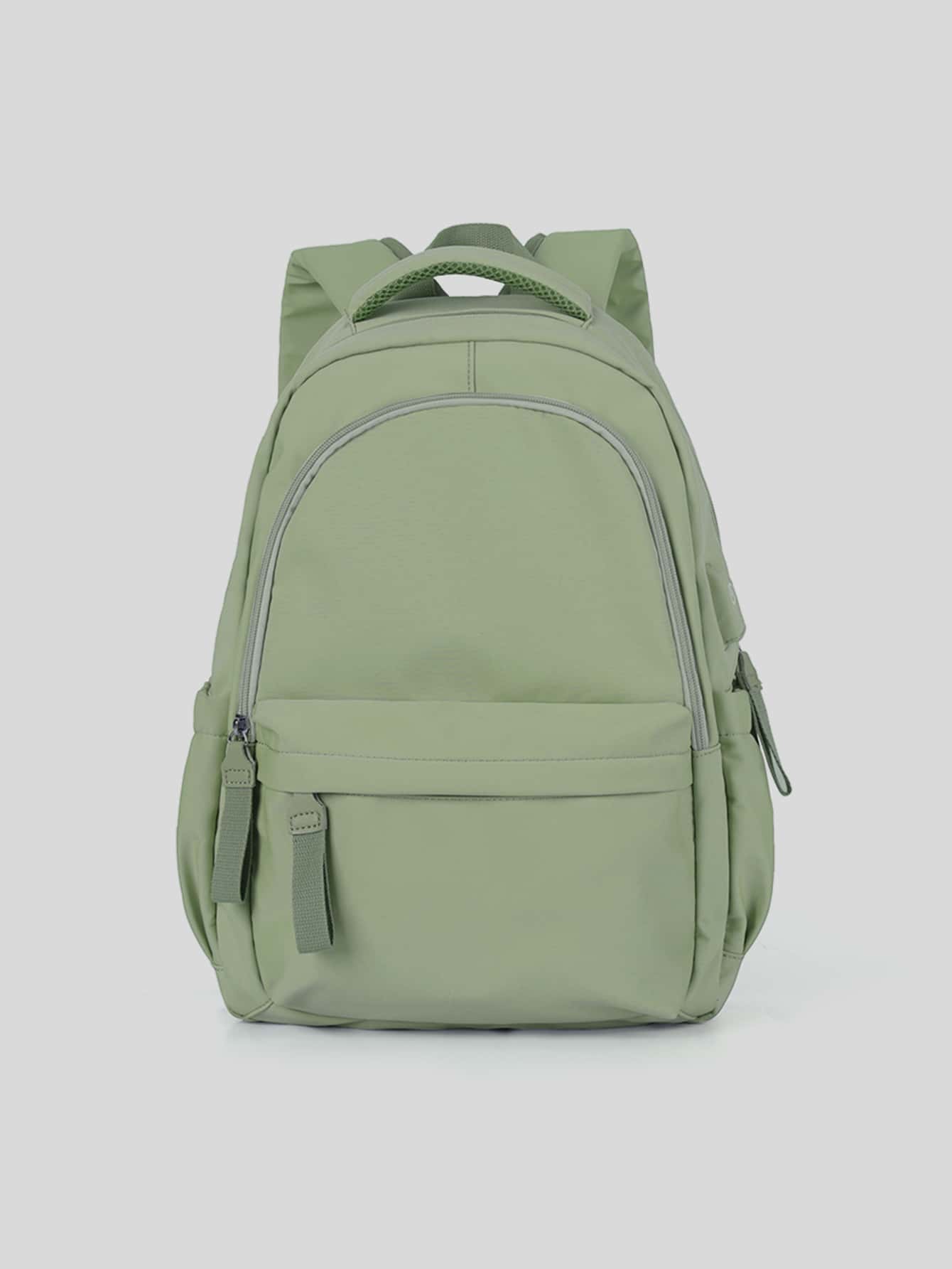 Cute School Bag For Teenager Girls Middle School Backpack College Students Book-Bag For Teen Girls Stylish Heart Shape Shoulder Bag, Gothic Zipper Crossbody Bag, Women Y2K Style Purse For Valentine's Day - Green - View 1