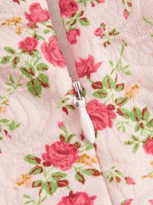 SHEIN MOD Floral Print Cami Dress - Multicolor - View 4