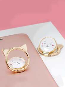1 Stück Handy-Ringhalter mit Katzen Design, kompatibel mit iPhone und Android Handys, Geschenk zum Geburtstag, für Familie und Freunde, Fingerring-Halter, Handygriff, Handyzubehör