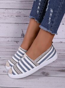 Giày Giản dị Nữ Sọc Kỳ nghỉ - Nhiều màu - Xem 1