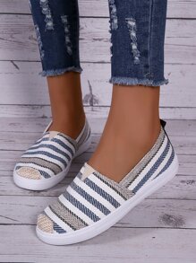 Giày Giản dị Nữ Sọc Kỳ nghỉ - Nhiều màu - Xem 2