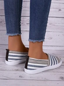 Giày Giản dị Nữ Sọc Kỳ nghỉ - Nhiều màu - Xem 7