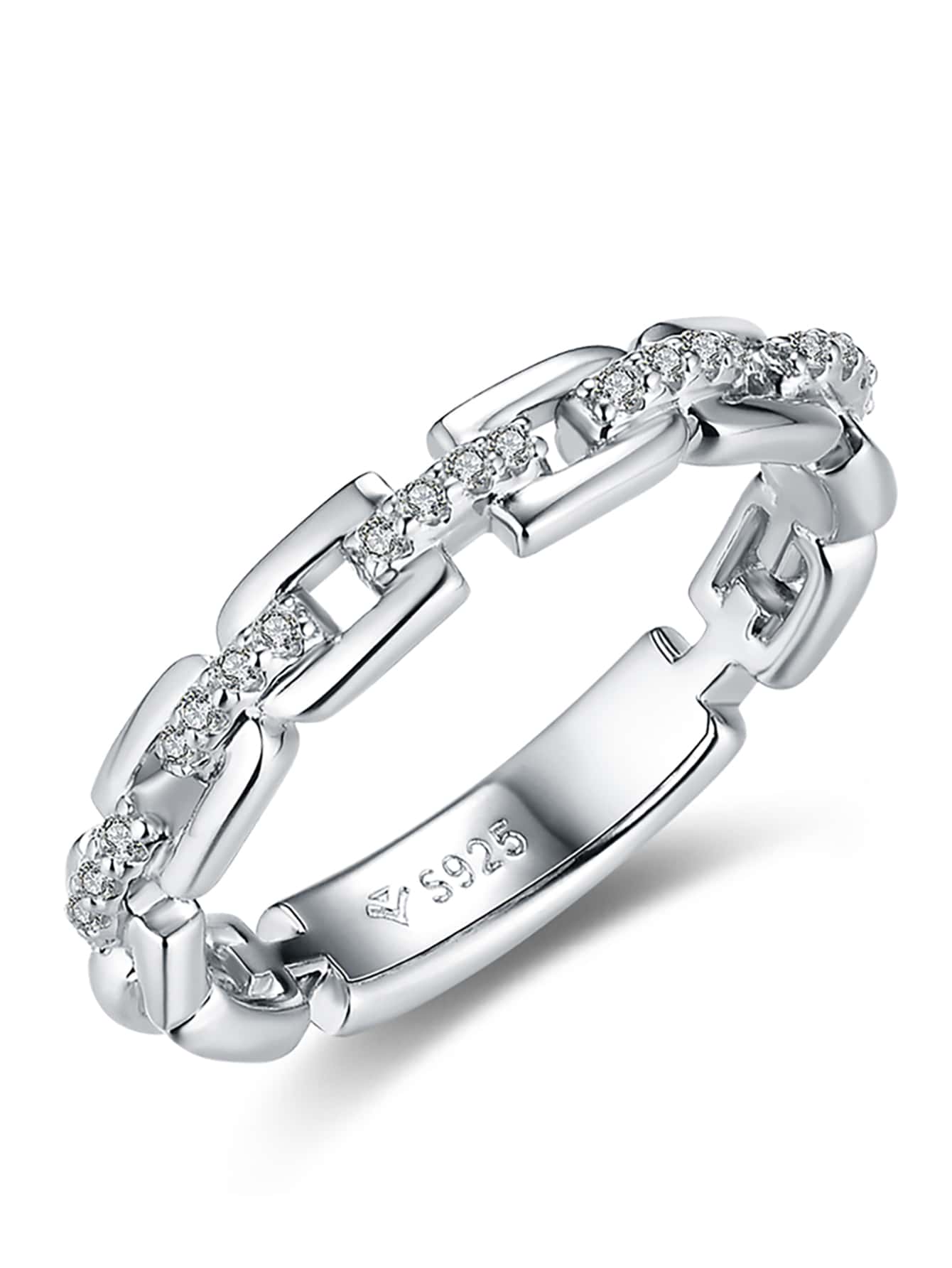 Bague De Mariage En Argent, Décor Moissanite Créé En Laboratoire, Bijoux De Fiançailles, De Mariée