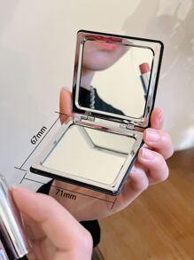 Magdalena Parfieniuk Espejo plegable con patrón de tigre - Multicolor - Ver 4