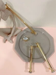 1支歐式風格鍍金手柄 - 金色 - 查看 4