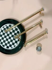 1支歐式風格鍍金手柄 - 金色 - 查看 5