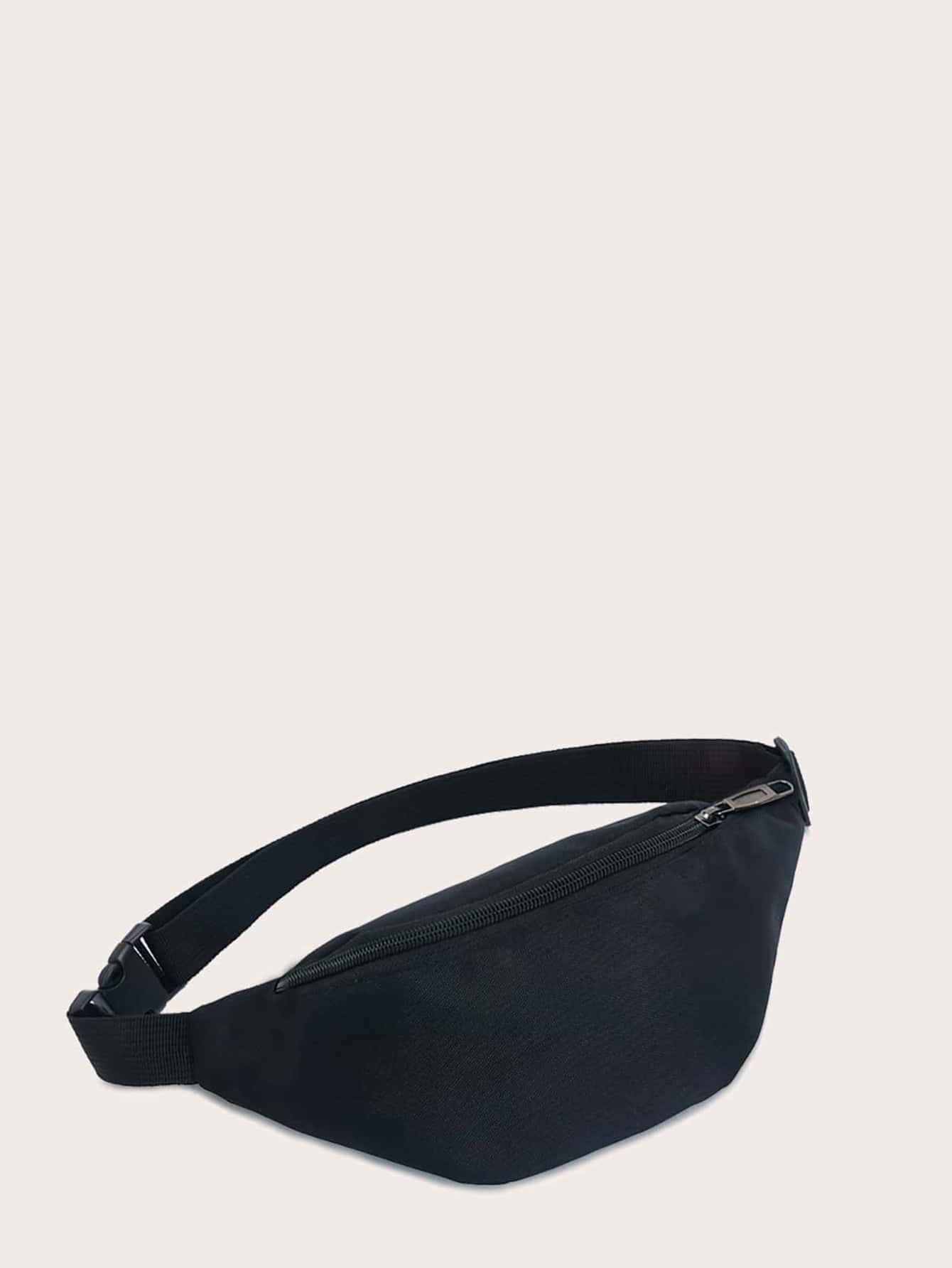 男士腰包，男士錢包錢包休閒大號手機腰包袋女式帆布旅行摩托車包范妮香蕉包臀部胸包