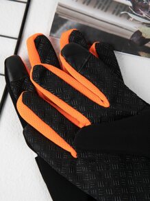 1pair Anti-slip Sports Gloves - Multicolor - View 5