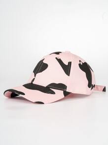 奶牛圖案棒球帽 - 彩色 - 查看 3