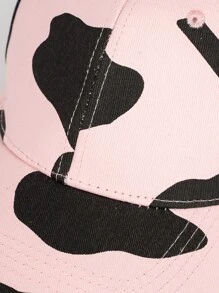 奶牛圖案棒球帽 - 彩色 - 查看 4