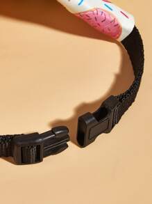 1 pieza con estampado de dónut Pañuelo Collar para mascota - Multicolor - Ver 3