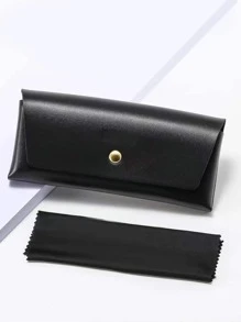 Metal Frame Women's Fashion Design Eyeglasses - Pink - View 5