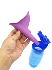 Car Pee Storage Bucket Road Trip Urgency Tool - Multicolor - View 3