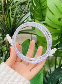 1入組電話綫設計數據線保護頭 - 彩色 - 查看 1