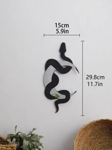 1 cái Đồ treo tường hình con rắn màu đen, Đồ trang trí treo tường hình mặt trăng và con rắn cho gia đình, trang trí nhà cửa, trang trí phòng, trang trí tường - Nhiều màu - Xem 7