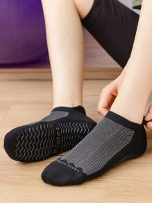 Sports Outdoor 1pair Anti-Slip Yoga Socks