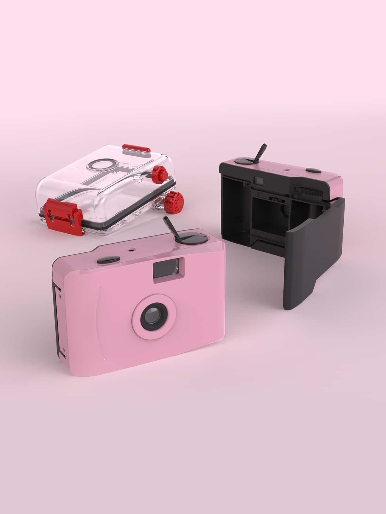 復古膜相機 - 粉色 - 查看 1