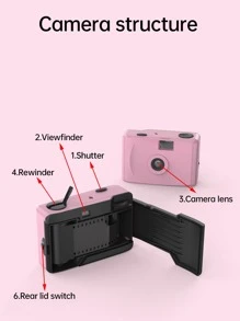 復古膜相機 - 粉色 - 查看 3