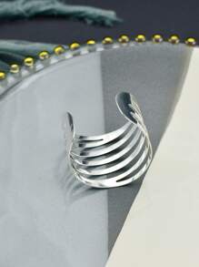 6入組/套鐵製餐巾環廚房用經典鏤空餐巾架環