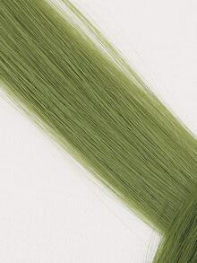 Kẹp Trong Phần Mở Rộng Tóc Tổng Hợp Dài Thẳng - màu xanh lá - Xem 6