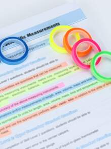 5入組混色膠帶 - 彩色 - 查看 5