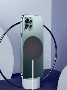 Funda de silicona compatible con Apple Magsafe - Negro - Ver 1