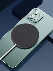 Funda de silicona compatible con Apple Magsafe - Negro - Ver 2