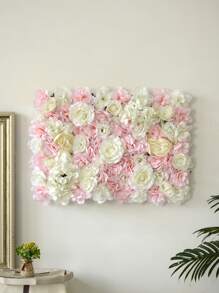 40*30CM Artificial Rose Wall Flowers, Applicable For Wedding, Room, Home, Decor, Valentine Day, Gift Gifts Birthday Graduation - Multicolor - View 1