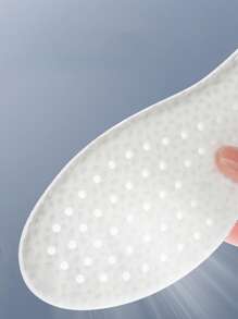 1對高彈性超級柔軟踩著舒服鞋墊 - 灰色 - 查看 5