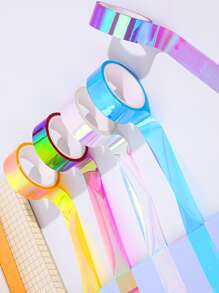 1roll Holographic Masking Tape - Blue - View 5