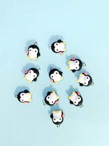 10pcs/set Penguin DIY Pendant