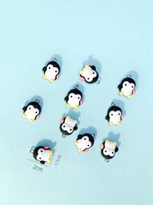 10pcs/set Penguin DIY Pendant