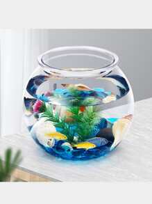 1 pieza transparente pecera - transparente - Ver 1