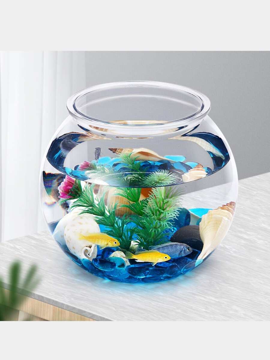 1 pieza transparente pecera - transparente - Ver 1