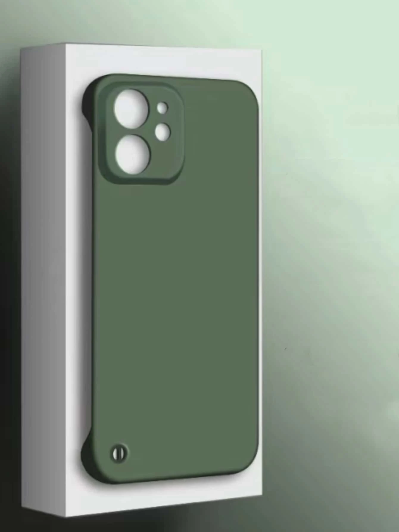 1 x Vỏ điện thoại thông thường - màu xanh lá - Xem 1